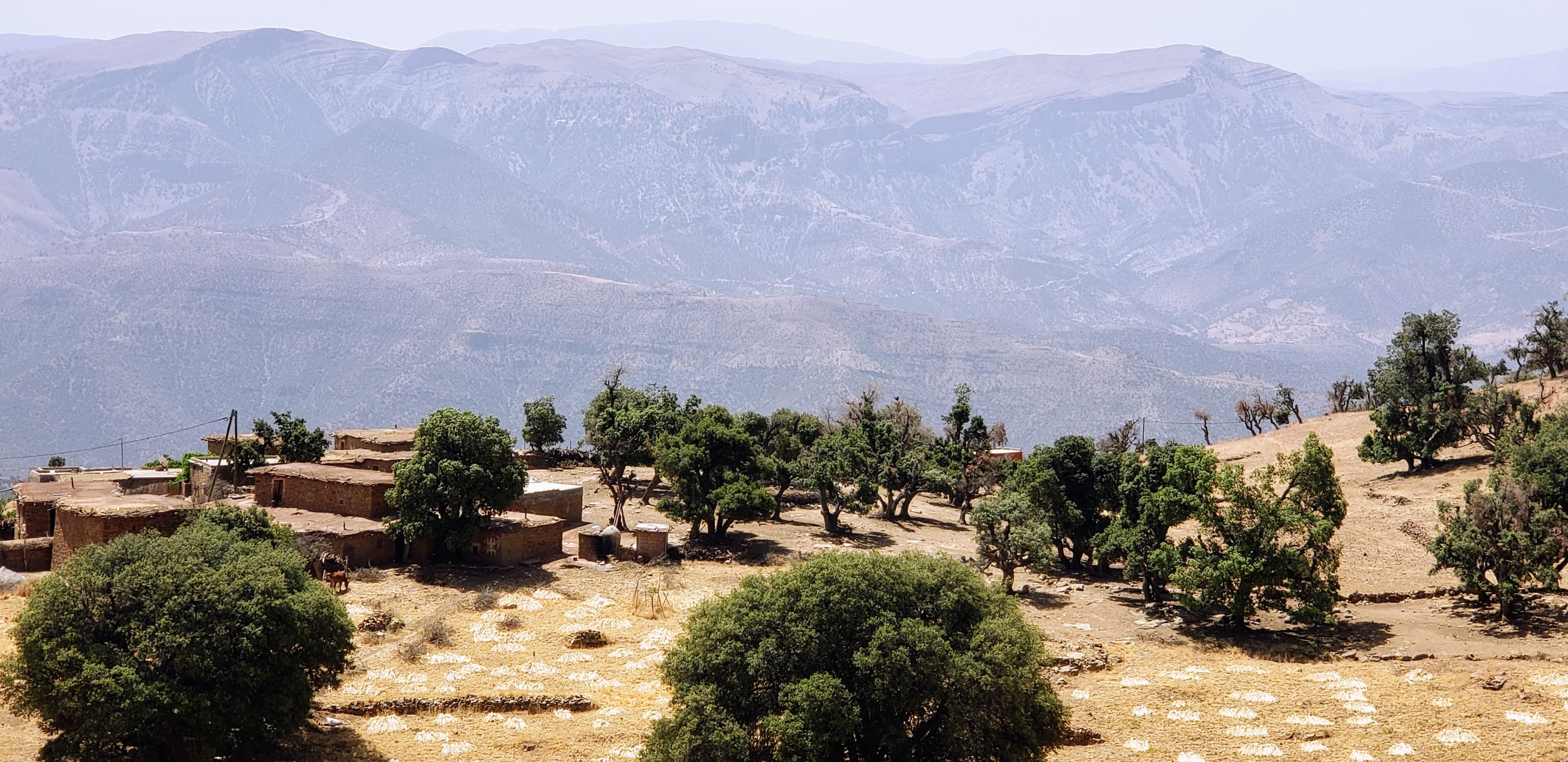 Village berbère traditionnel du Haut Atlas